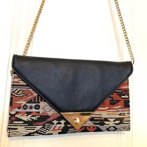 Aztec Print Purse/Clutch